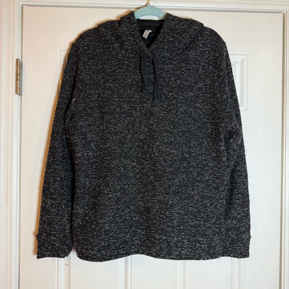 Fabletics Other - Fabletics Charcoal Knit Hoodie Sweater Size Large